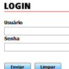 tela de login do gerenciadro web